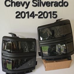 Chevy Silverado 2014-2015 Headlights 