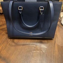 Blue purse