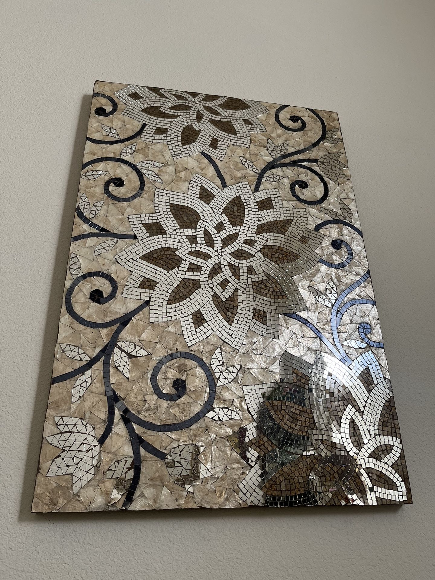 Glass Mosaic Art Piece