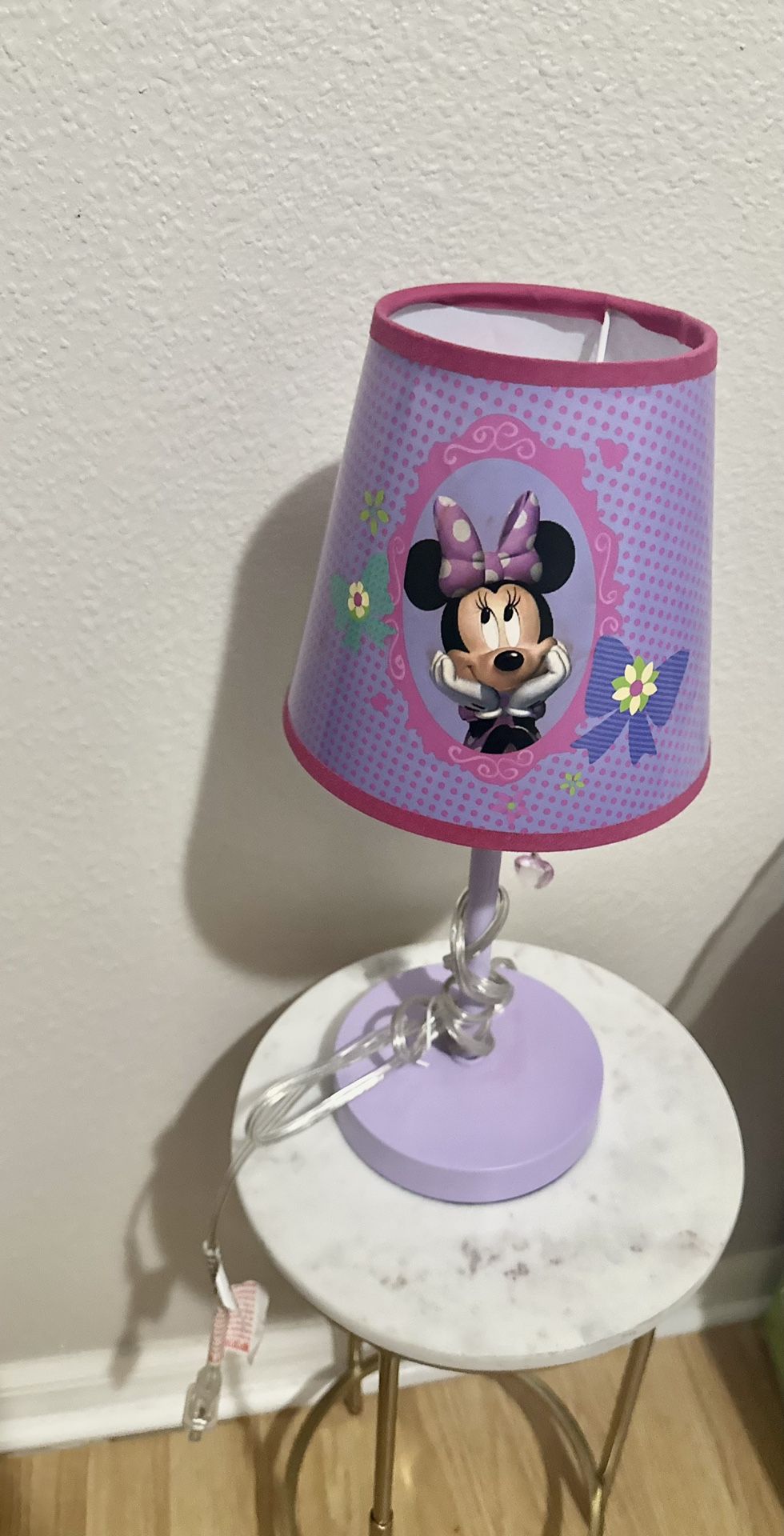 Minie Mouse Lamp Light