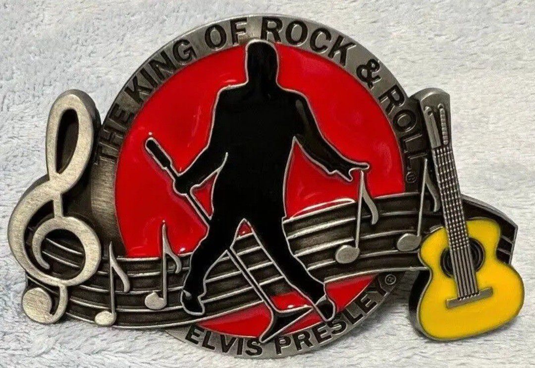 New Elvis Presley Belt Buckle.  SHIPPING AVAILABLE 