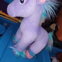 Build A Bear Purple Unicorn 