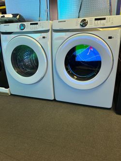 Samsung Front Load Washer and Gas Dryer!