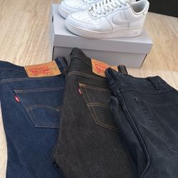 Bundle Deal - Air Force 1s + Levi’s