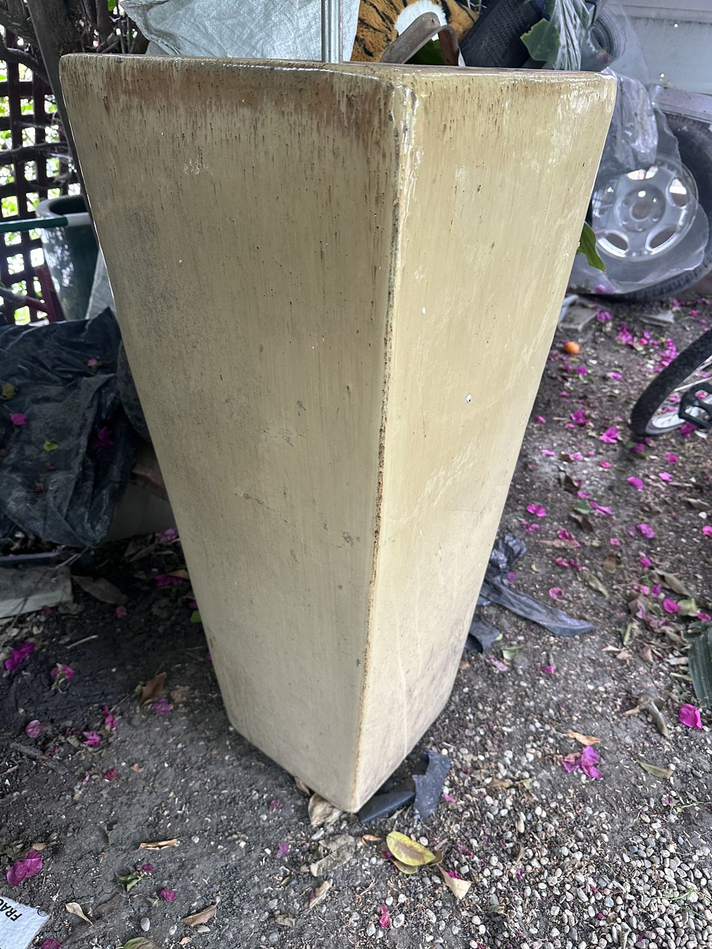 Tall Ceramic Pot New