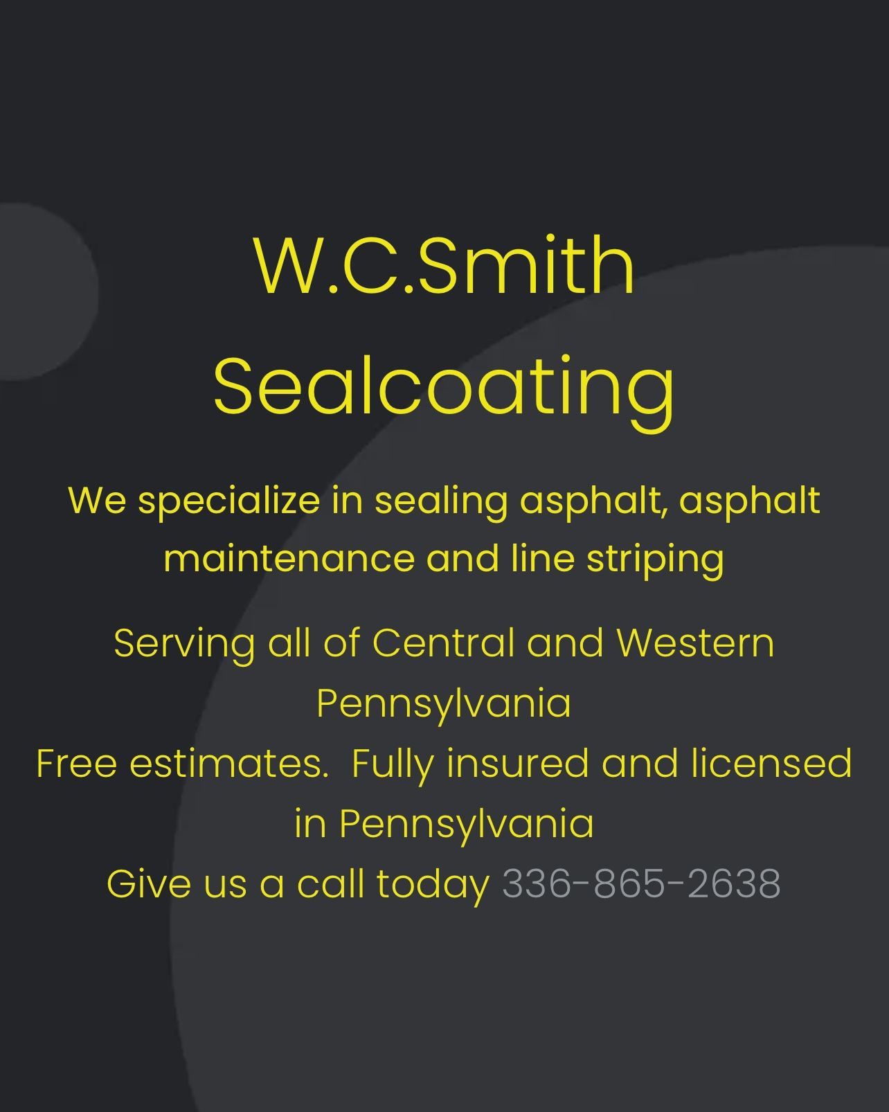 Sealcoating And Line Striping