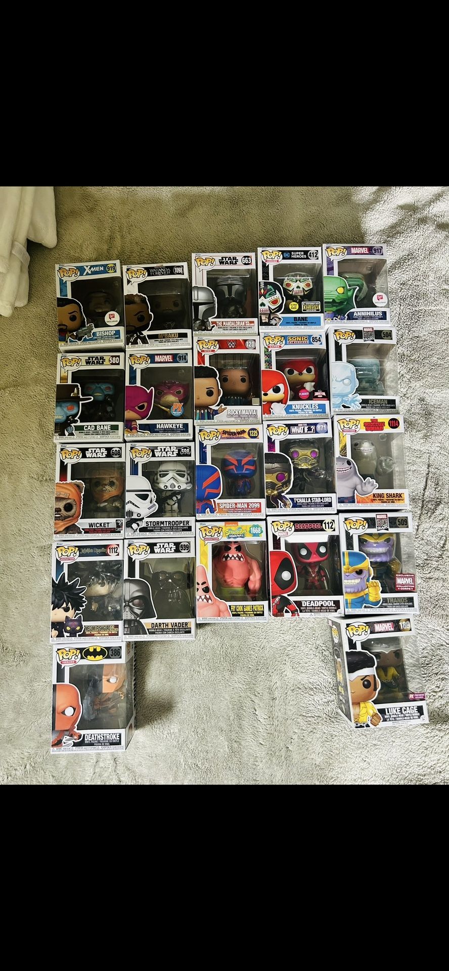 Funko pop lot