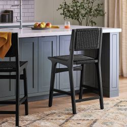 Set Of 2 Counter Height Barstool 