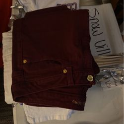 Micheal Lord Burgandy Size 8