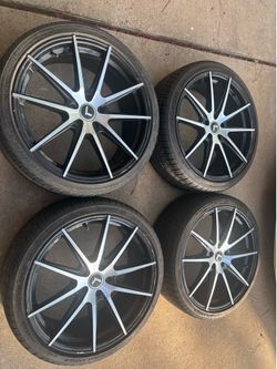 Kraze Wheels Performance Series 20 inch rims + Tires