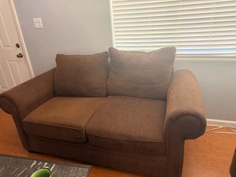 Sofa and love seat Brown