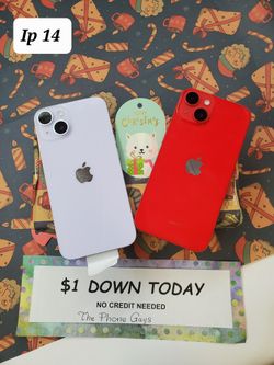 🚀 Apple iPhone 14 6.1" – Unlocked & Affordable! Start with $5 Down! 💥
