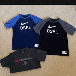Nike Baseball Shirts (youth-school age) 