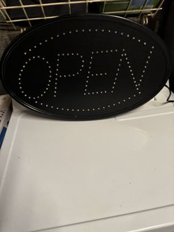 Open Sign