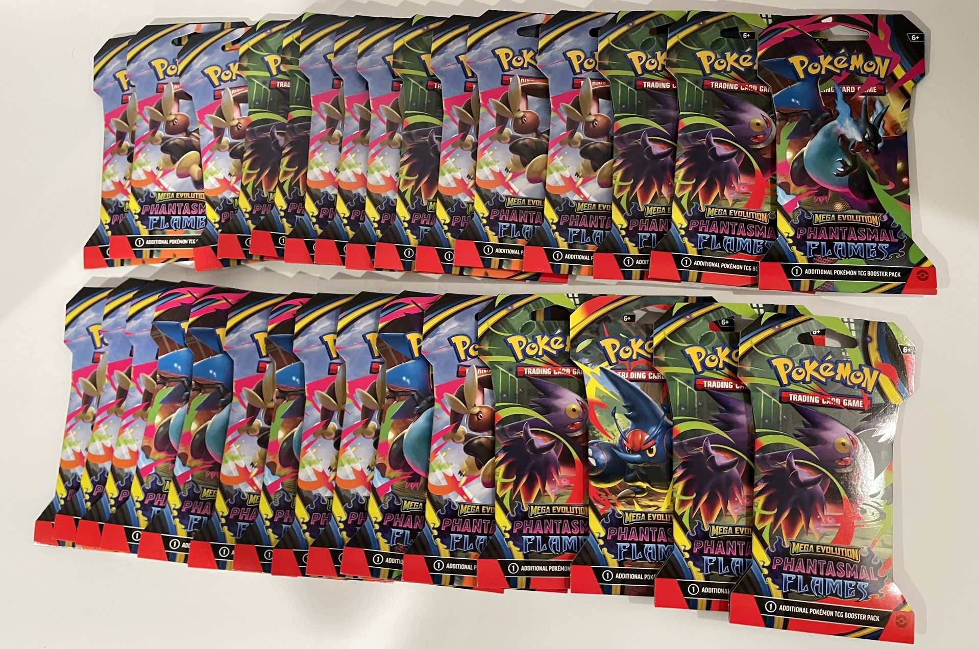 Phantasmal Flames Sleeved Booster Pack LOT x30 SEALED 