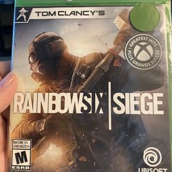 Rainbow Six Siege Xbox One Brand New Sealed 