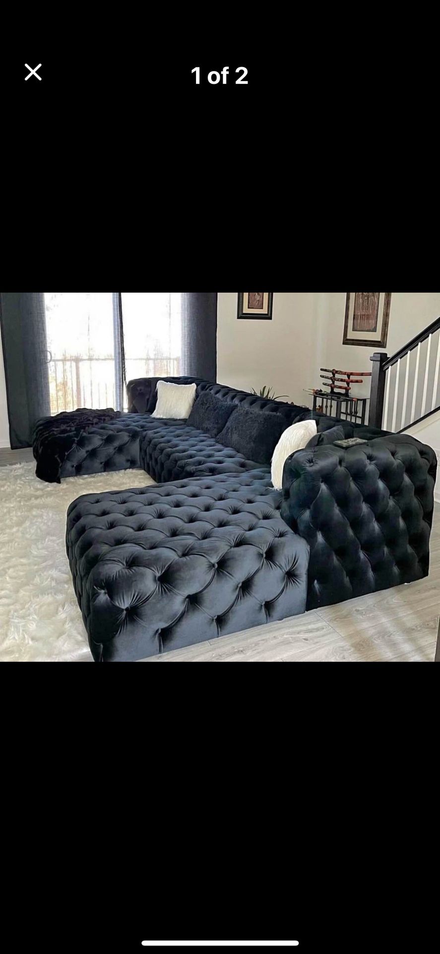 Black Living Room Furniture 