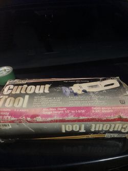 Cutout tool