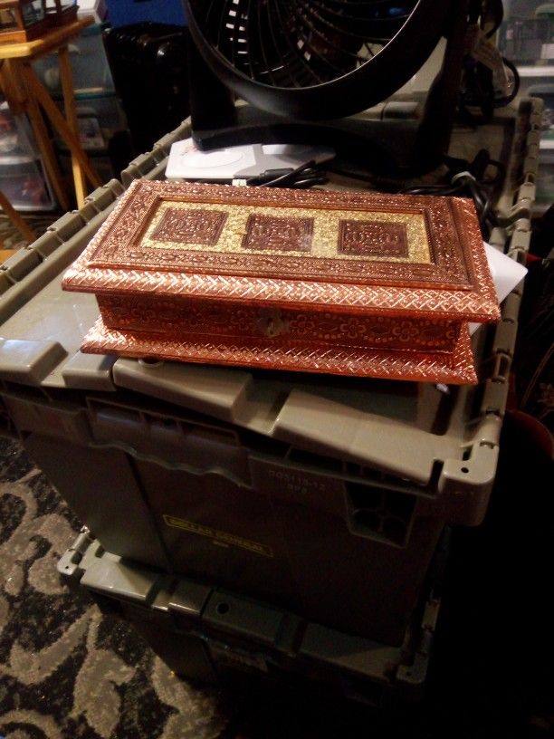 Copper Lock Box