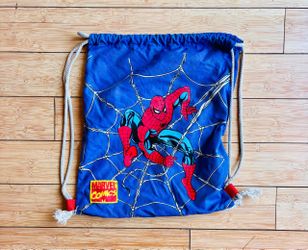 MARVEL — SPIDER-MAN Drawstring Bag (1990s Animated Series)