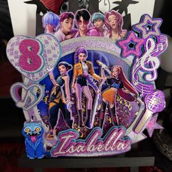 K-pop Demon Hunters Shaker Cake Topper