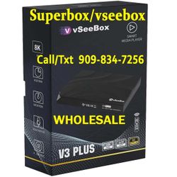 VSEEBOX V3 PLUS - BRAND NEW 2025 SUPER BOX SUPERBOX - AUTHORIZED DEALER  - 1 YEAR WARRANTY 