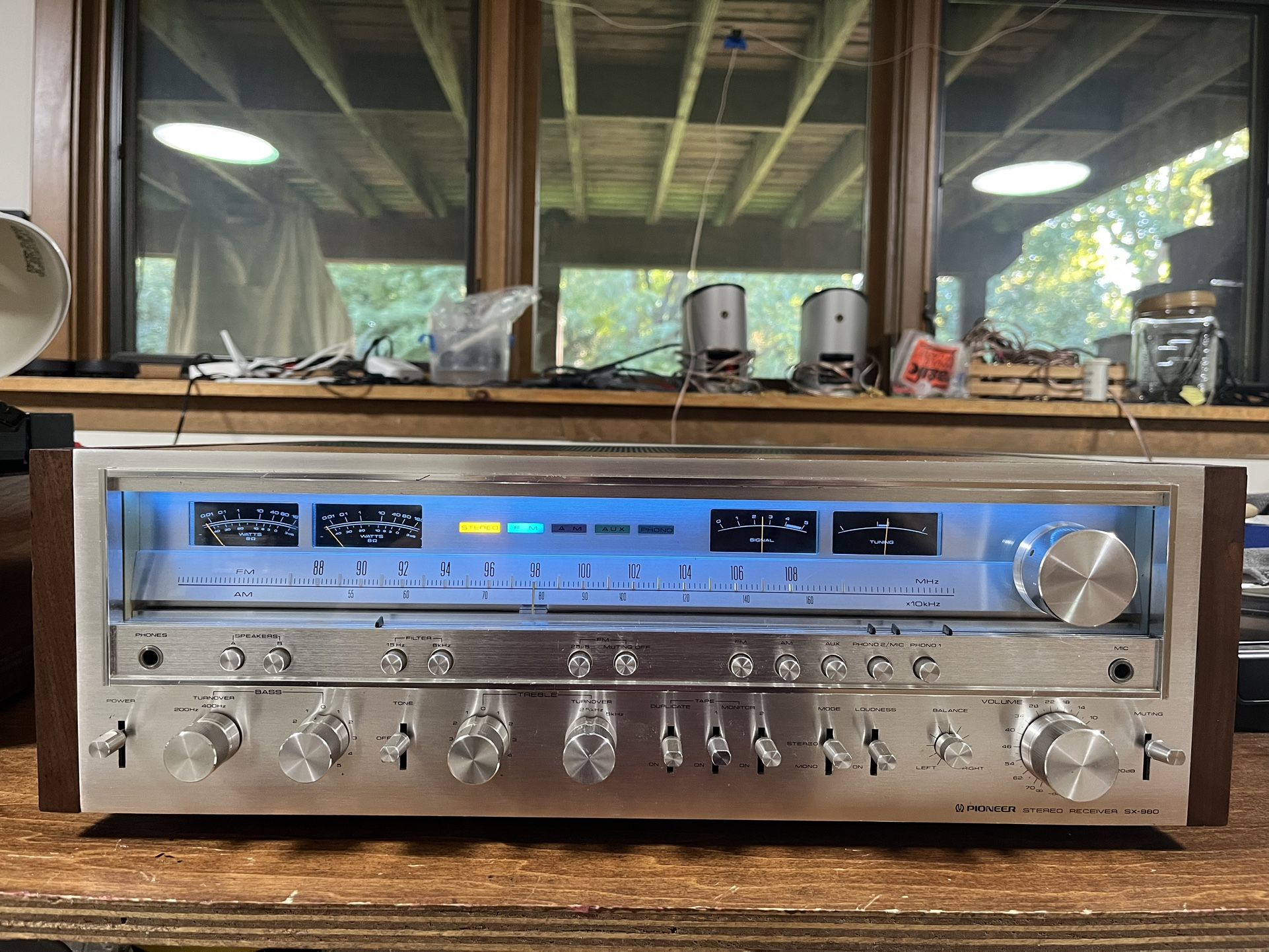 Pioneer SX-980 Stereo Receiver
