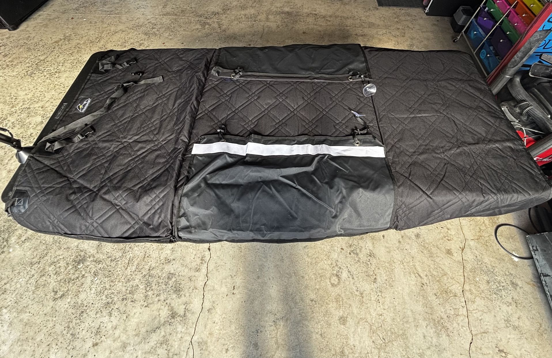 SUV Cargo Liner Dog Seat Covers + Seat Belt