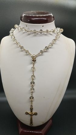 Rosary gold plated