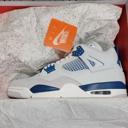 Jordan 4 Military Blue Ds Size 10.5-11.5 And 7y