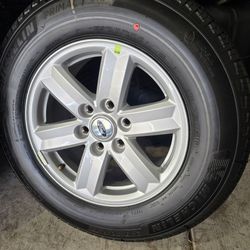 4 NEW 2026 FORD F150 RIMS&TIRES MICHELIN TIRES