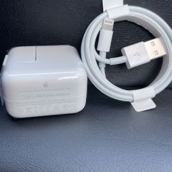 Genuine 12W Apple Lightning Charger For iPad And iPhone