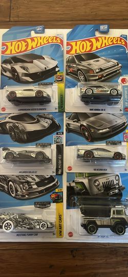 Hot Wheels ZAMAC Die-Cast Cars Lot of 6