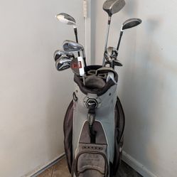 Complete Golf Set &  Cart Bag (Right Handed)