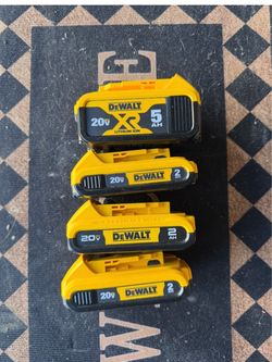 Dewalt batteries