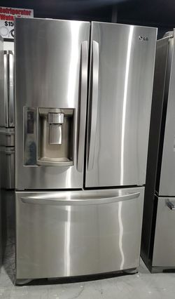 LG 3 Door Stainless Steel Refrigerator Fridge
