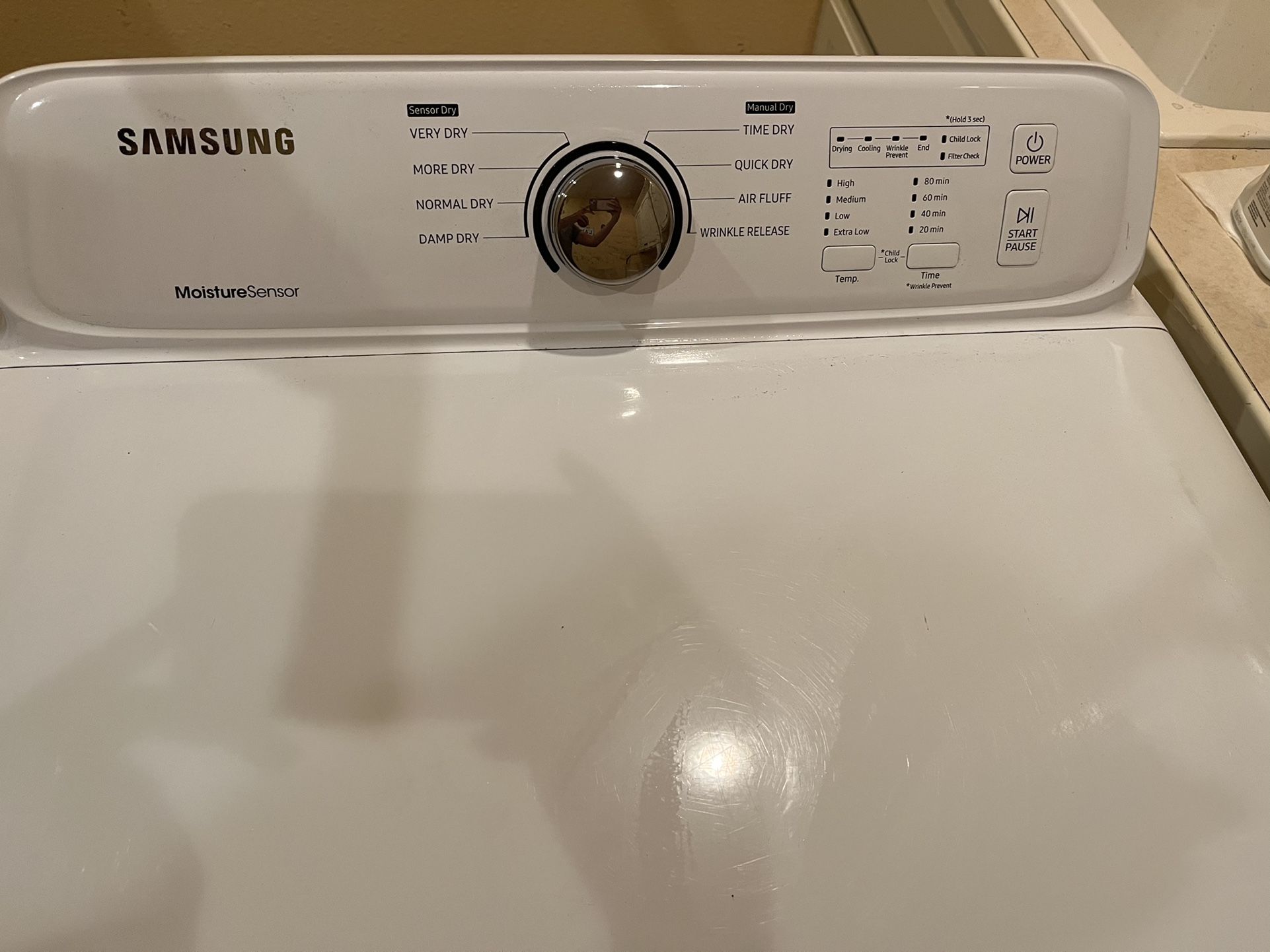 Gas dryer in great condition. 2 Years Old.