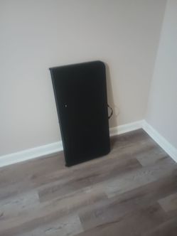 Black Card Table Without Chairs