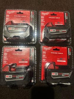 Milwaukee battery xc5.0