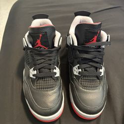 Jordan Bred 4 Size 4.5Y