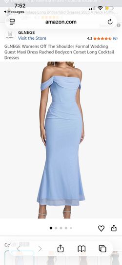 New Blue Maxi Dress XS with tags