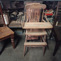 Antique High Chair 