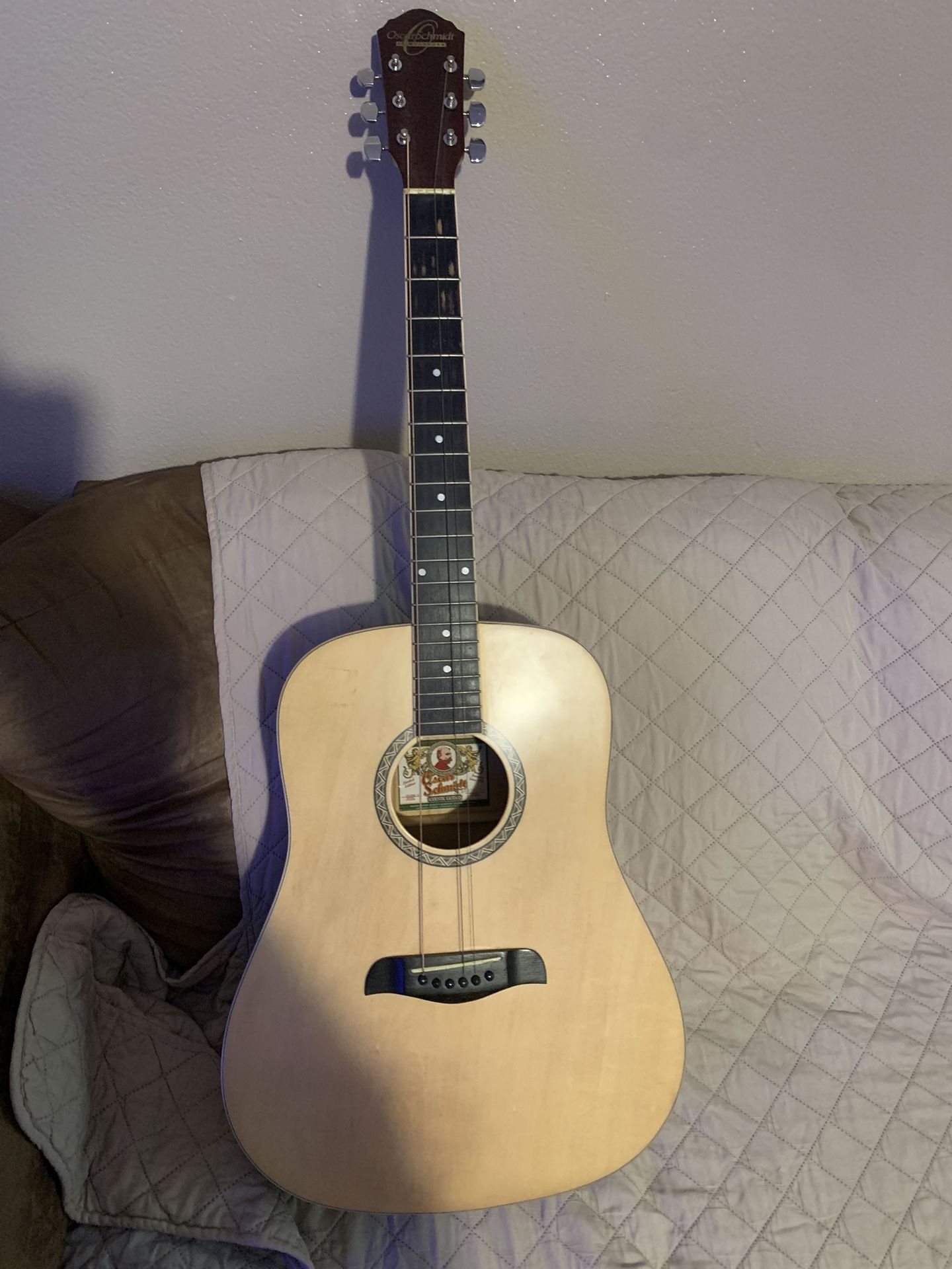 Acoustic Guitar, Oscar Schmidt by Ashburn