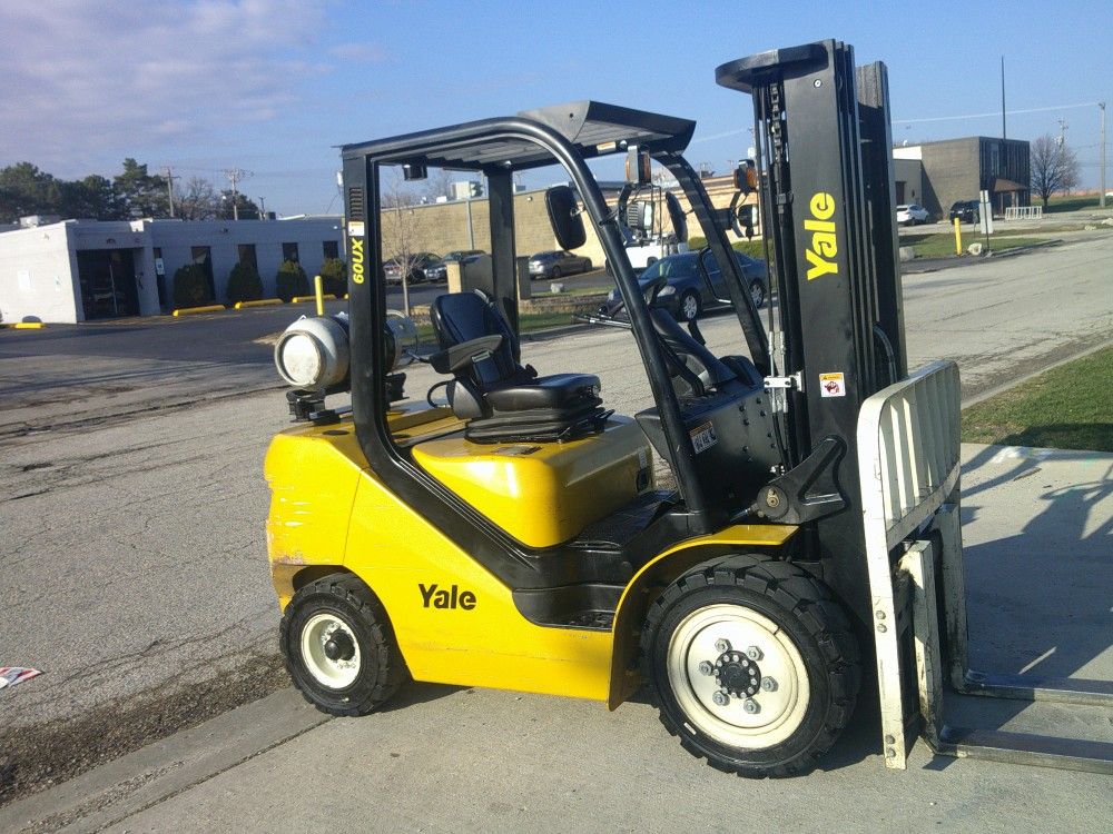 Yale 6000 LB. Capacity Pneumatic Forklift