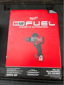 Brand new M18 FUEL 18V Lithium-Ion Brushless Cordless 1/2 in. Hammer Drill/Driver (Tool-Only)