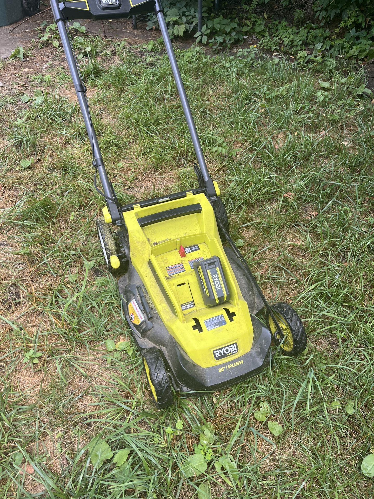 Ryobi 40V HP 20” Push Lawn Mower – Battery Included (No Charger)