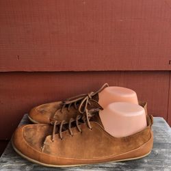 VivoBarefoot Opanka Women’s Brown suede barefoot shoes barefoot running shoes size 43/12US