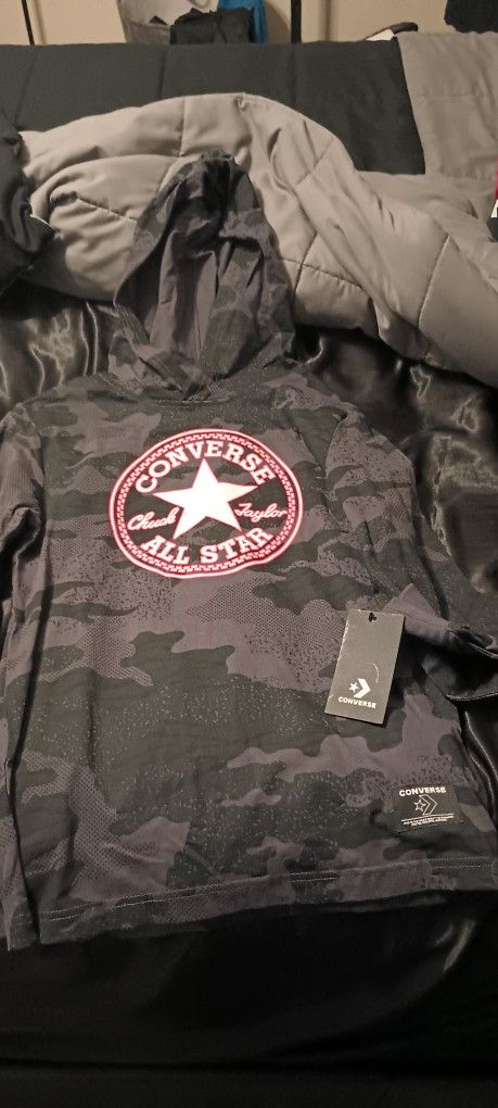 Brand New Kids Converse Hoodie Size L