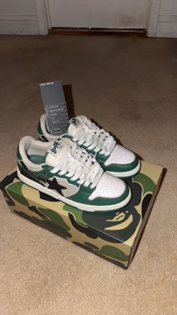 Bape Sta Sk8 (Green & Grey)