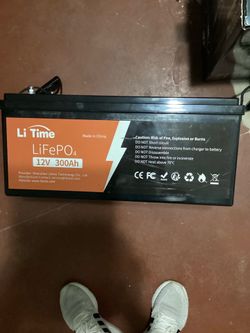 LiTime  LifePO 4 12v 300ah